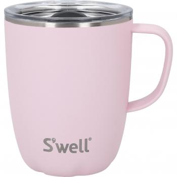 S'well Pink Topaz Mug with Handle, 350ml