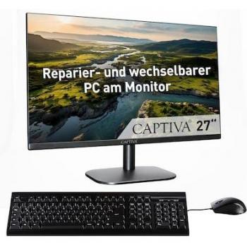 CAPTIVA All-In-One Power Starter I85-137 All-in-One PC (27 Zoll, Intel® Ultra 7 155H, -, 32 GB RAM, 1000 GB SSD, Luftkühlung)