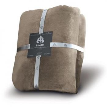 Wohndecke Irisette Wohndecke Flausch Kuscheldecke Relax 8900-86 Mocca 150x200, Irisette, Kuschelweich und angenehm wärmend