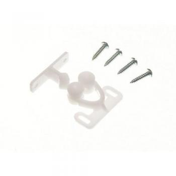 SUKI HARDWARE MINI TIP CUPBOARD CARAVAN SPRING LOADED CATCH WHITE (pack of 1000)