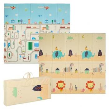 Tapis de jeu pour enfants Relaxdays sans polluants