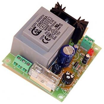 Fuente de Alimentación Compacta 24V 400mA con Transformador Incorporado CE-Fe125