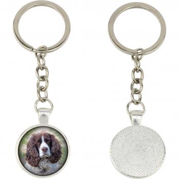 Llavero de Springer Spaniel en Caja – Imágen Personal – Marca Art‑Dog