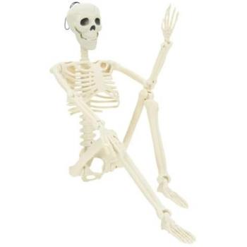 Squelette PVC Halloween 2 Pcs 85 cm Blanc
