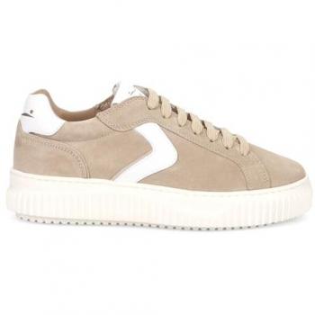 Sneakers Beige Voile Blanche Lipari 0012017542