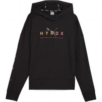 Felpa donna nera Puma HYROX Cloudspun XS
