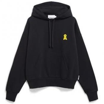 Armedangels Francisaraa Kapuzensweater – Schwarz – Women’s Edition – XL + Schnitt (XXL)