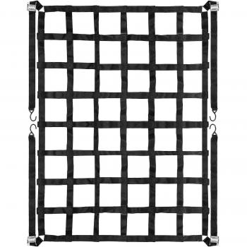 Fillet de transport Vevor 107 cm × 127 cm avec crochets S pour camions