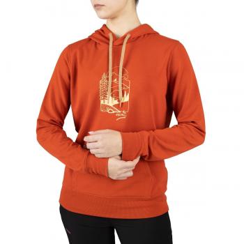 Damen Wikingerstil Panaka Hoodie aus Bio-Baumwoll/Bambusmix