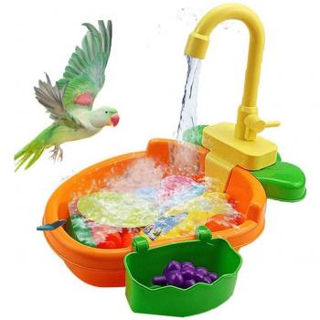 Ducha Acuática Automática para Pájaros