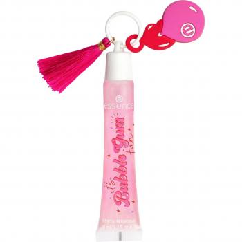 Essence It's Bubble Gum Fun Lucidalabbra 01 Bubble Gum Babes con Ciondolo Portachiavi 9 ml