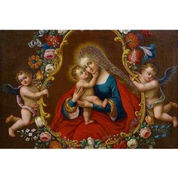 Peinture Diamant 5D Maison‑Made – Sainte Vierge
