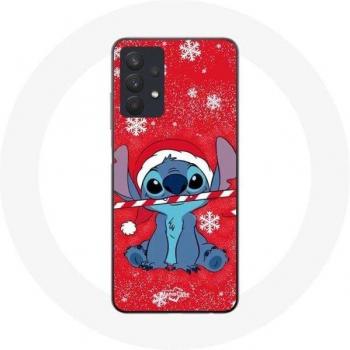Samsung Galaxy A32 5G Stitch Snow Merry Christmas Case