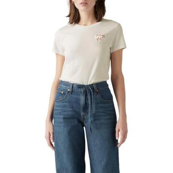 Levi’s® „The Perfect Tee“ – Damen, XS (34), Jersey‑Material, normaler Rundhals, Batwing‑Print
