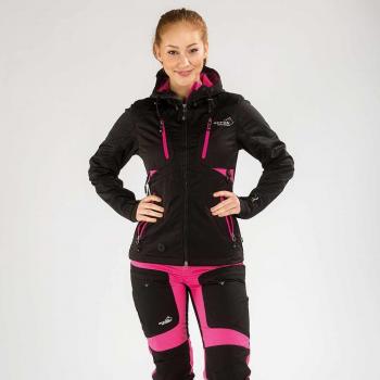 Veste Akka Outdoor Softshell pour Femme Rose / Noir (M)