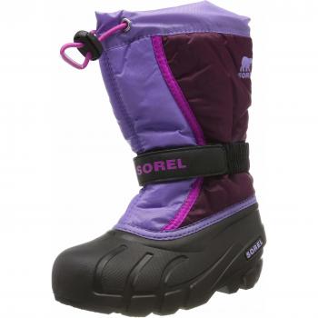 Sorel CHILDRENS FLURRY Botas de invierno para Niños, Color: Morado, Talla: 27