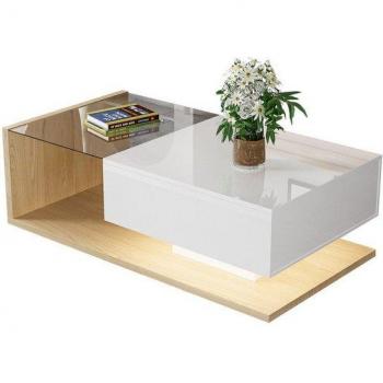 MODFU Mini Couchtisch “Schimmer‑Schublade”