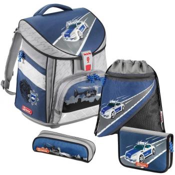Polizeiausbildungsschulranzen Set – Step by Step Comfort 4‑teil