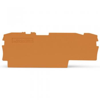 Kit de plaques WAGO 2002-1792 orange – extrémités + intermédiaires