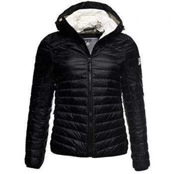 Piumino donna nero XS Superdry W5000028A