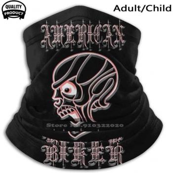 American Biker Multi-Function Soft Warm Scarf Mask for Motorcycle Riders