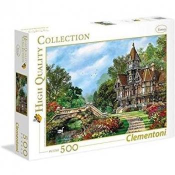 Clementoni Old Waterway Cottage 500-Piece Puzzle