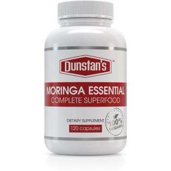 Premium Strength Moringa 1600 mg – 120 Organic Capsules