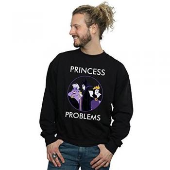 Princess Villains Headache Sweatshirt – Men's, Black, XL