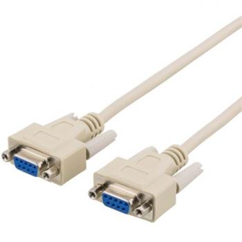 Cavo Interfaccia DB-9 Deltaco 2m Beige