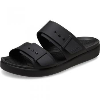 Ciabatte Crocs Brooklyn Buckle Low Low 211215 – Nero