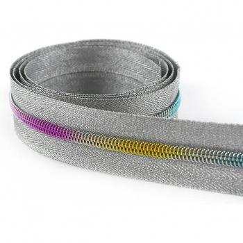 HueLock 5‑Color Durable Zipper Set