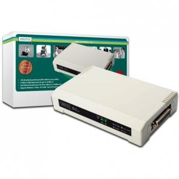 Digitus By Assmann DN-13006-1 Servidor de Impresión Ethernet LAN TCP/IP USB 2.0 Paralelo IEEE 1284