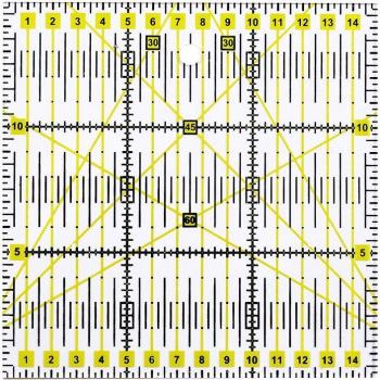 Couture & Mesure 5x15 cm – Règle Acrylique Multifonction