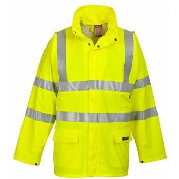 Portwest Sealtex Flame Hi-Vis Jacket, Yellow, Small, FR41YERS