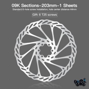 Piezas de freno de disco para MTB, tamaño 160/180/203 mm, modelo G3/HS1