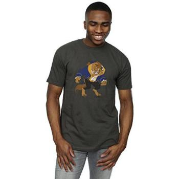 Mid Grey Beast Heather T‑Shirt – Men’s Beauty & the Beast
