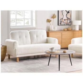 Beliani, Sofa, Tuve (Zweisitzer Couch)