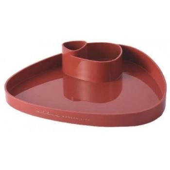 Dessert Stand with Nuts Snack Plate