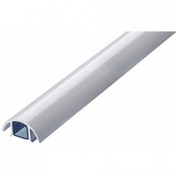 Aluminium Kabelschacht Mini Design in Weiss Hochglanz RAL9003 von ALUNOVO
