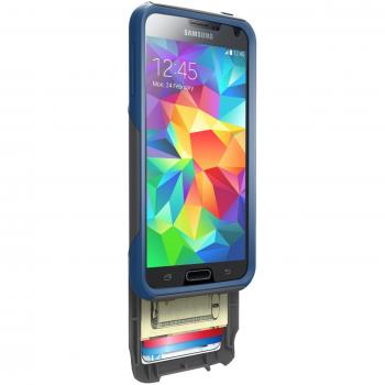 S5 Blue OtterBox Wallet‑Case – Protective Series