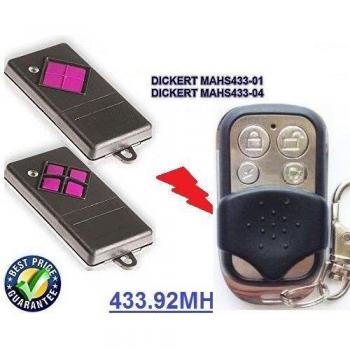 DICKERT MAHS433 04 Garage Tor Klon-Fernbedienung