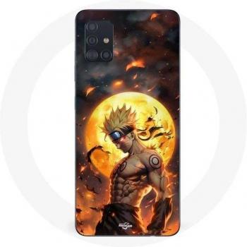 Funda de silicona 3D Maniacase para Samsung Galaxy A51 4G Naruto