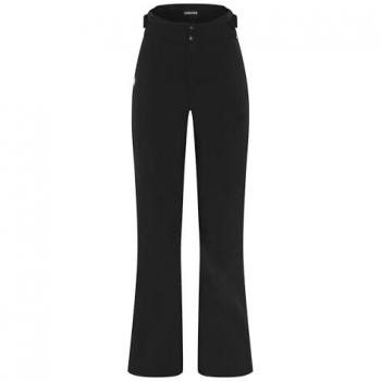 Chiemsee weibliche Softshell-Skihose mit Musterstreifen