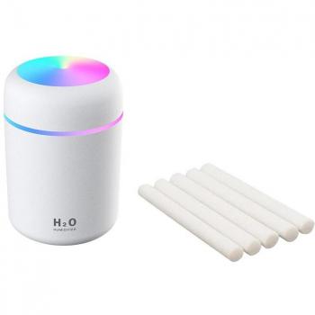 Purificateur d'air USB 300 ml avec éclairage romantique