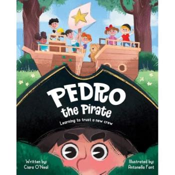 Ciara O'Neal Pedro the Pirate Hardback Book in White
