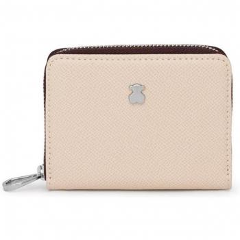 Monedero Tous Monedero M.New Dubai Saf.Tri-Beige