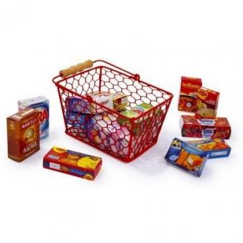 Panier rouge pour enfants à partir de 3 ans « Bâtonnet »