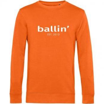 Felpa Casual Arancione XS