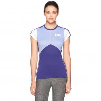 Helly Hansen Damen Lifa Active T-Shirt, Lavendel, M