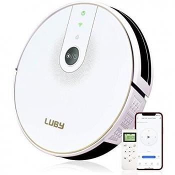 Luby HI5 Smart Vacuum App‑Controlled con Telecomando